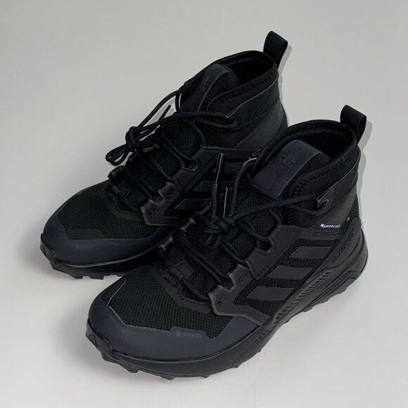 adidas Terrex Trailmaker GTX Mid Pharrell Humanrace Black Men's 4 Women's 5 - Picture 7 of 8